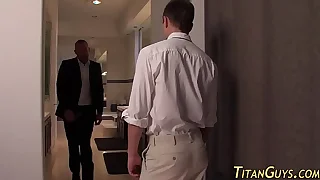 Ass eaten bug gay jizz